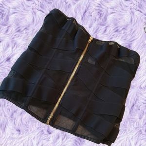 Dreamgirl Power Mesh Strapless Corset